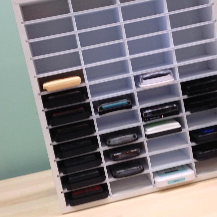 Ink Pad Storage Organizer for 48 Distress HeroArt Stazon