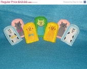 Christmas In July Sale 3 Little Kittens Lost Their Mittens finger puppet set / pretend play/ Nursery rhyme Il_170x135