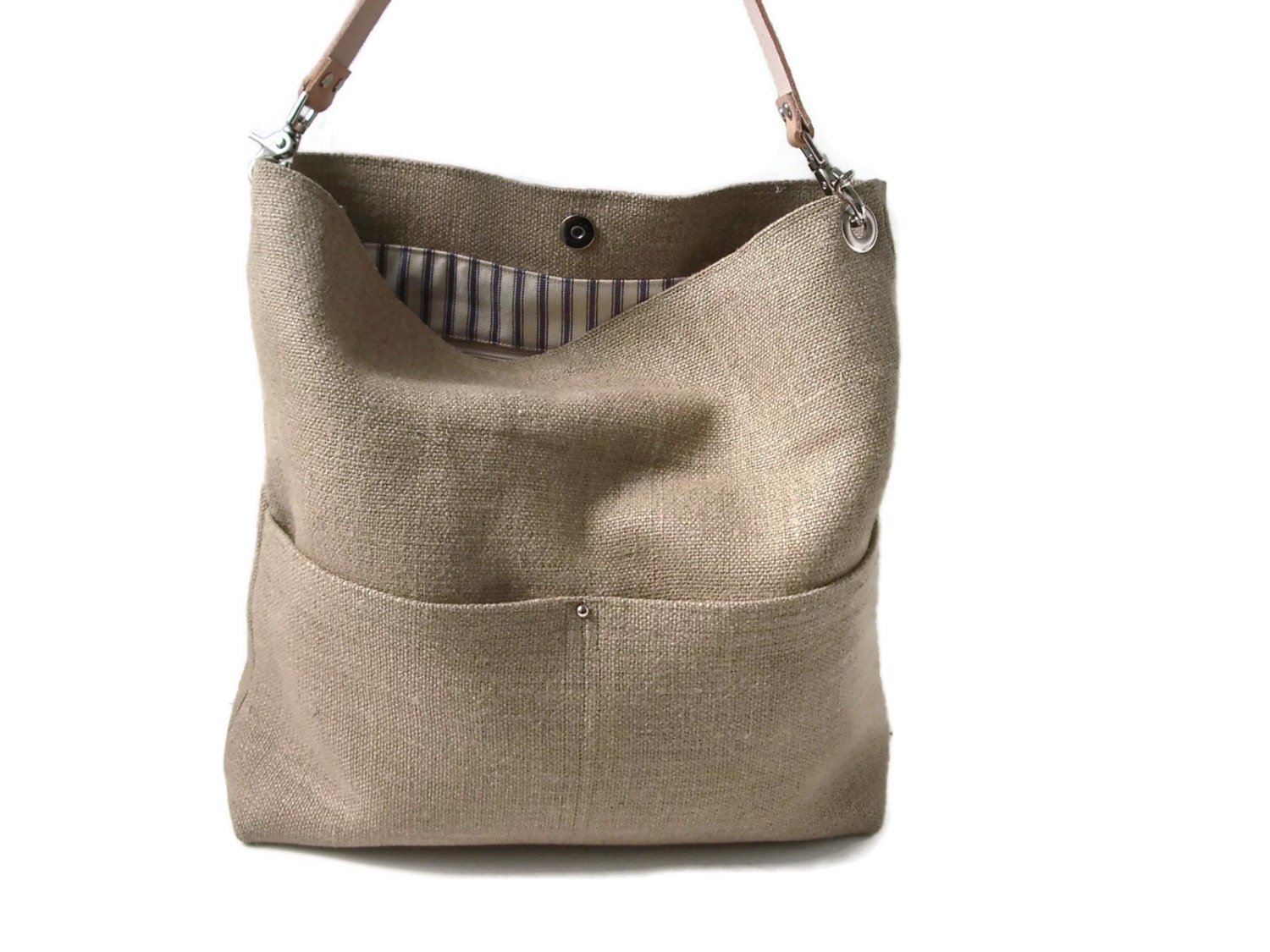 Resort Tote Summer Beach Bag Bucket Tote Hobo Tote Linen