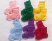 Felt Learn your colors matching Game set includes 7 matches 14 socks Il_170x135