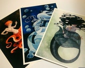 SPECIAL! Any 3 8x10 Mermaid Prints of your Choice.