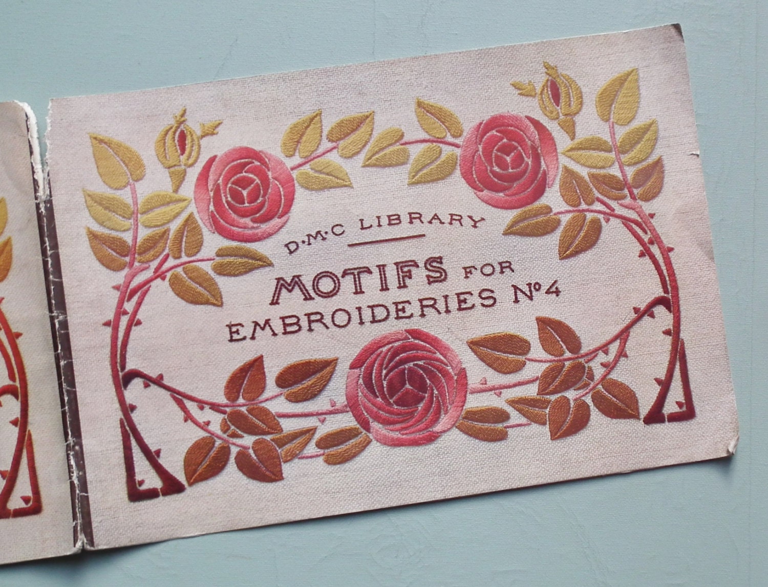 Vintage Embroidery Book 1920s Motifs for Embroideries No. 4