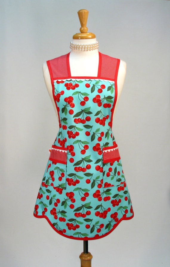 Womens Full Apron Retro Vintage Inspired 'Everyday
