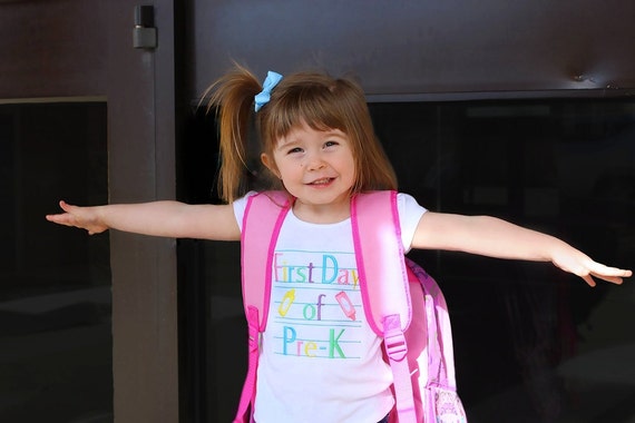 1st day of pre k shirts