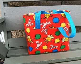 Dr Seuss' The Lorax Tote Bag  Diabetic Supply Bag  Tote ...