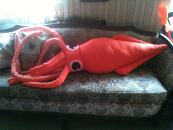 squid stuffed toy