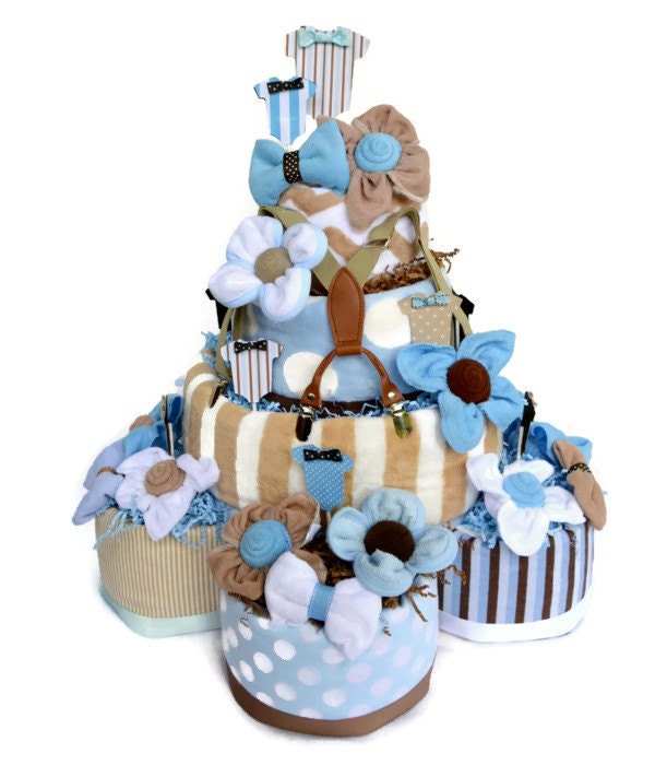 Little Man Baby Shower Little Man Diaper Cake Bow Tie Decor