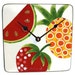 ON SALE - Watermelon Wall Clock, Watermelon Clock, Fruit Wall Clock, Fruit Clock, Unique Wall Clock, Unique Kitchen Clock No 564 (8 inches)