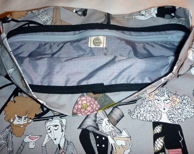 A Ghastlie End grey: 2 in 1 Bag/Backpack