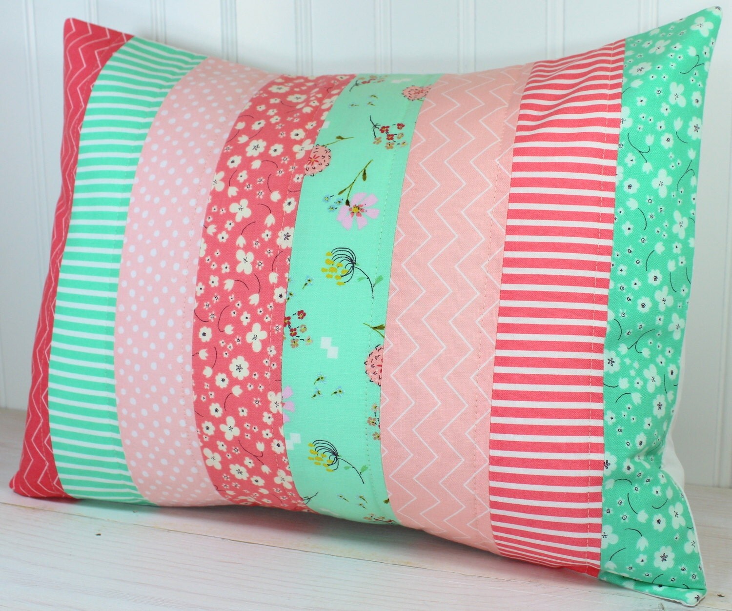 Throw Pillow Cover Nursery Cushion Cover Shabby by theredpistachio