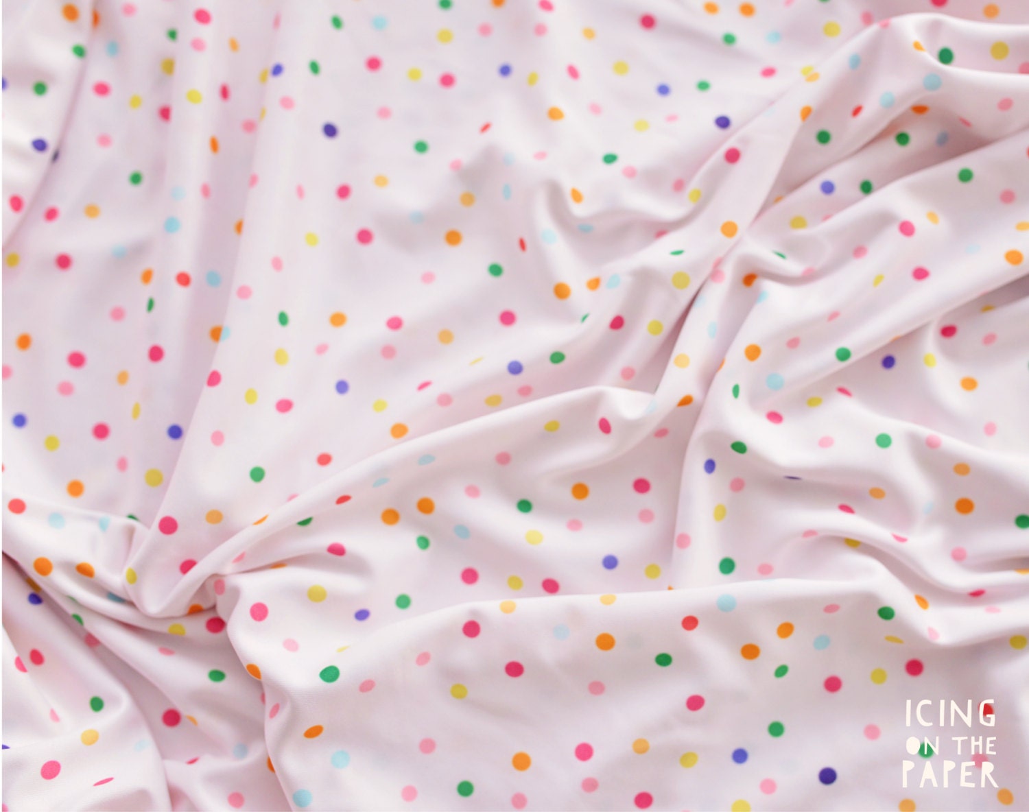 Pink Sprinkles Fabric