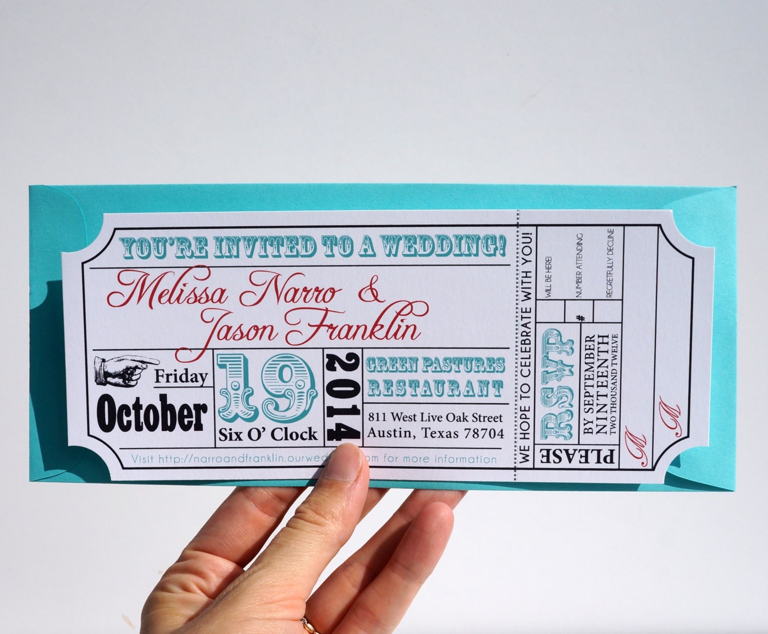 Ticket Invitation Template Free 3