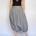 All Around The World Part II.. Charcoal Grey Cotton Harem Pants 2 Sizes Available