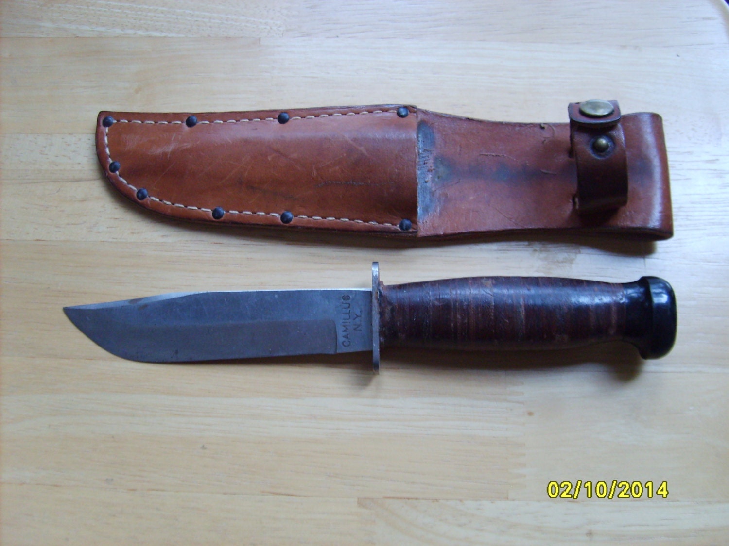 Camillus Fixed Blade Knife Hunting Knife Camillus Knife