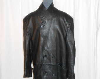 Ether Clutch Coat, Black