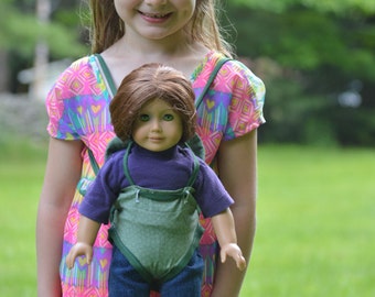 Carrier/Backpack doll carrier PDF