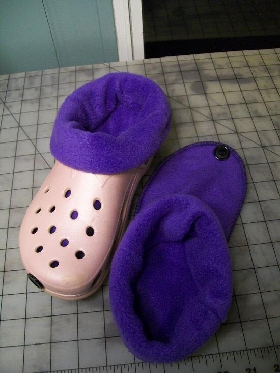 Socks / liners for croc crocs or clogs Great for winter