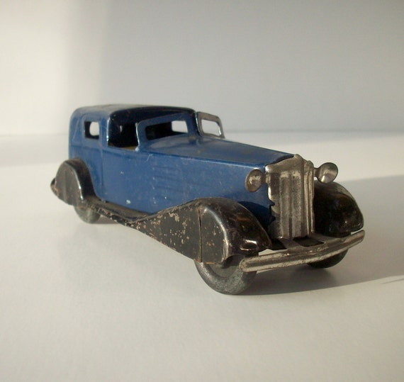 vintage pressed steel toy cars