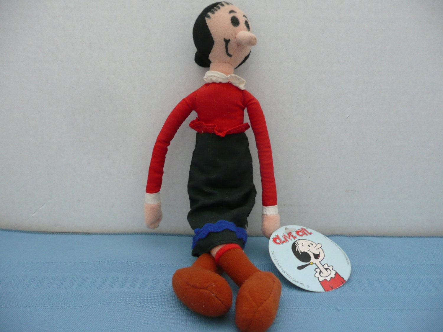 Olive Oil Soft Sculpture Stuffed Toy Doll