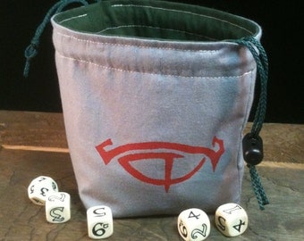 Eye of Sauron Dice Bag