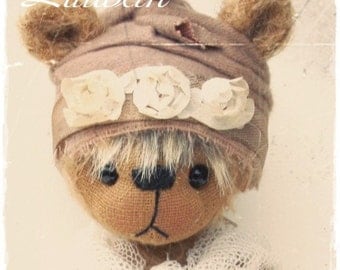 bear pattern stuffed teddybear PDF Lillibeth 7.75 inch by ASTRIDBEARS sewing artist bear Instant Download