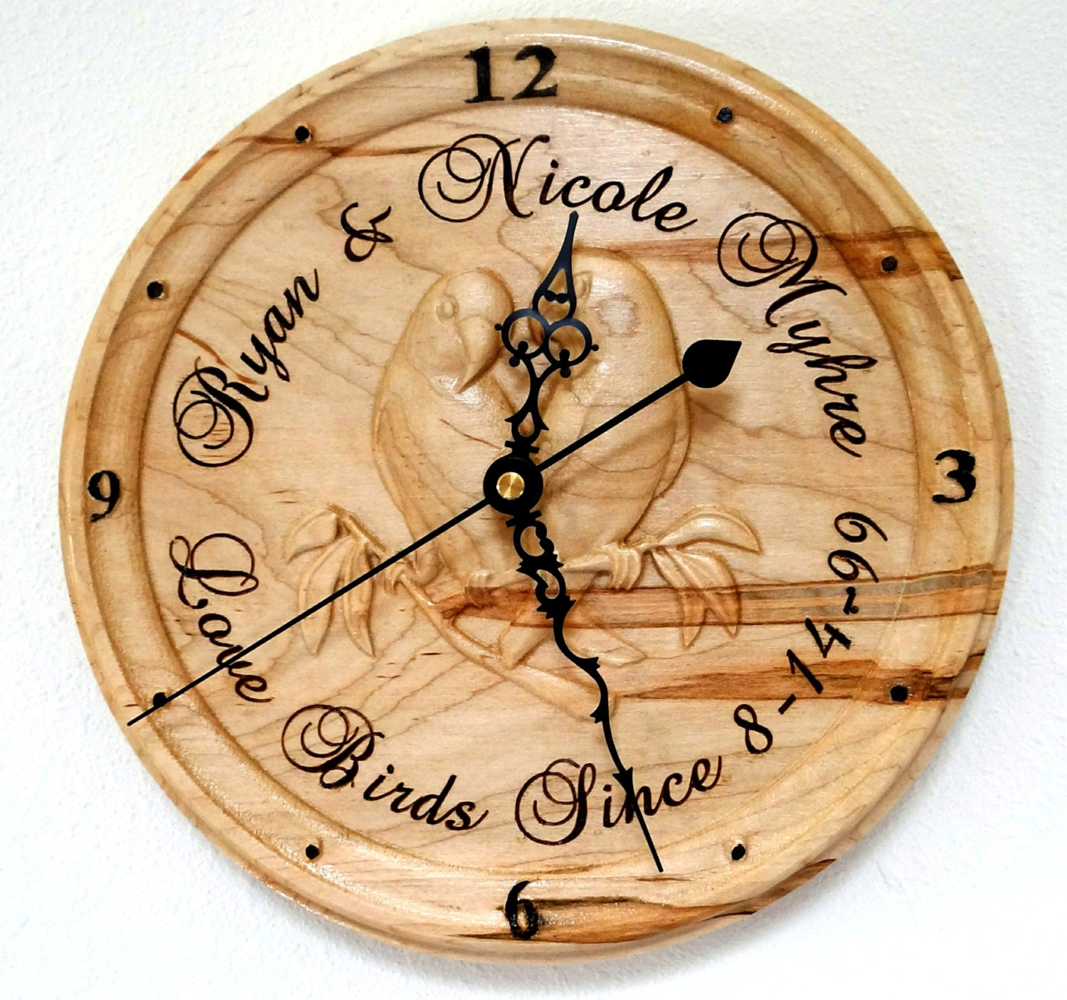 Personalized name clock 01