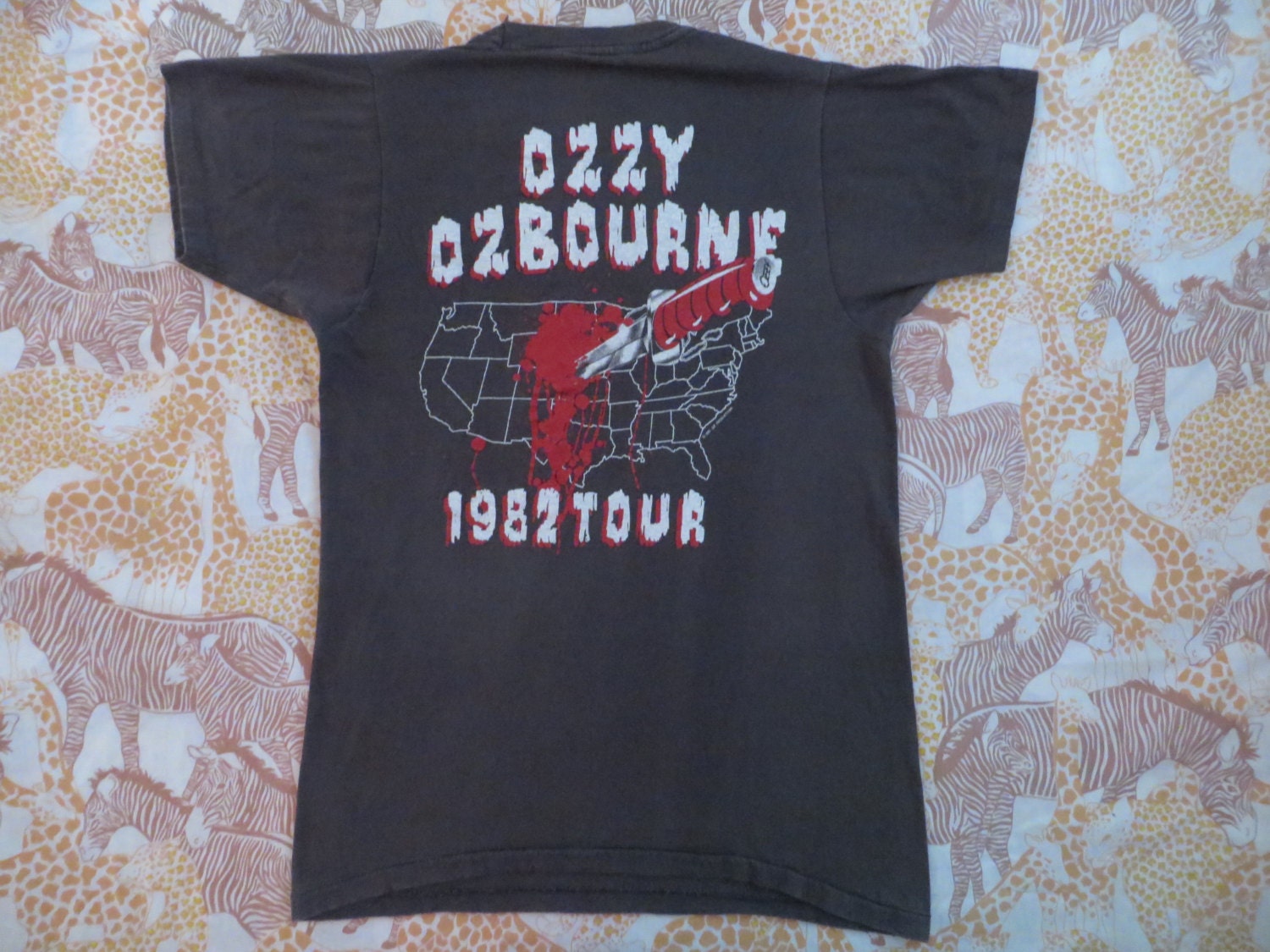 ozzy osbourne tour t shirt
