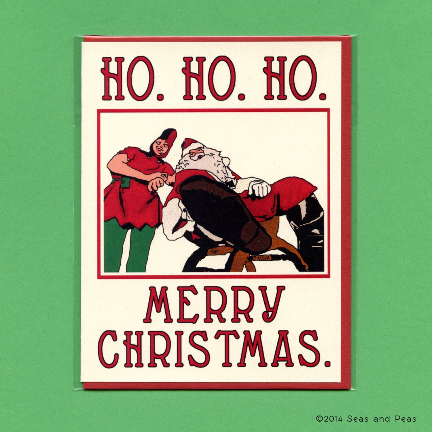 Funny christmas cards image