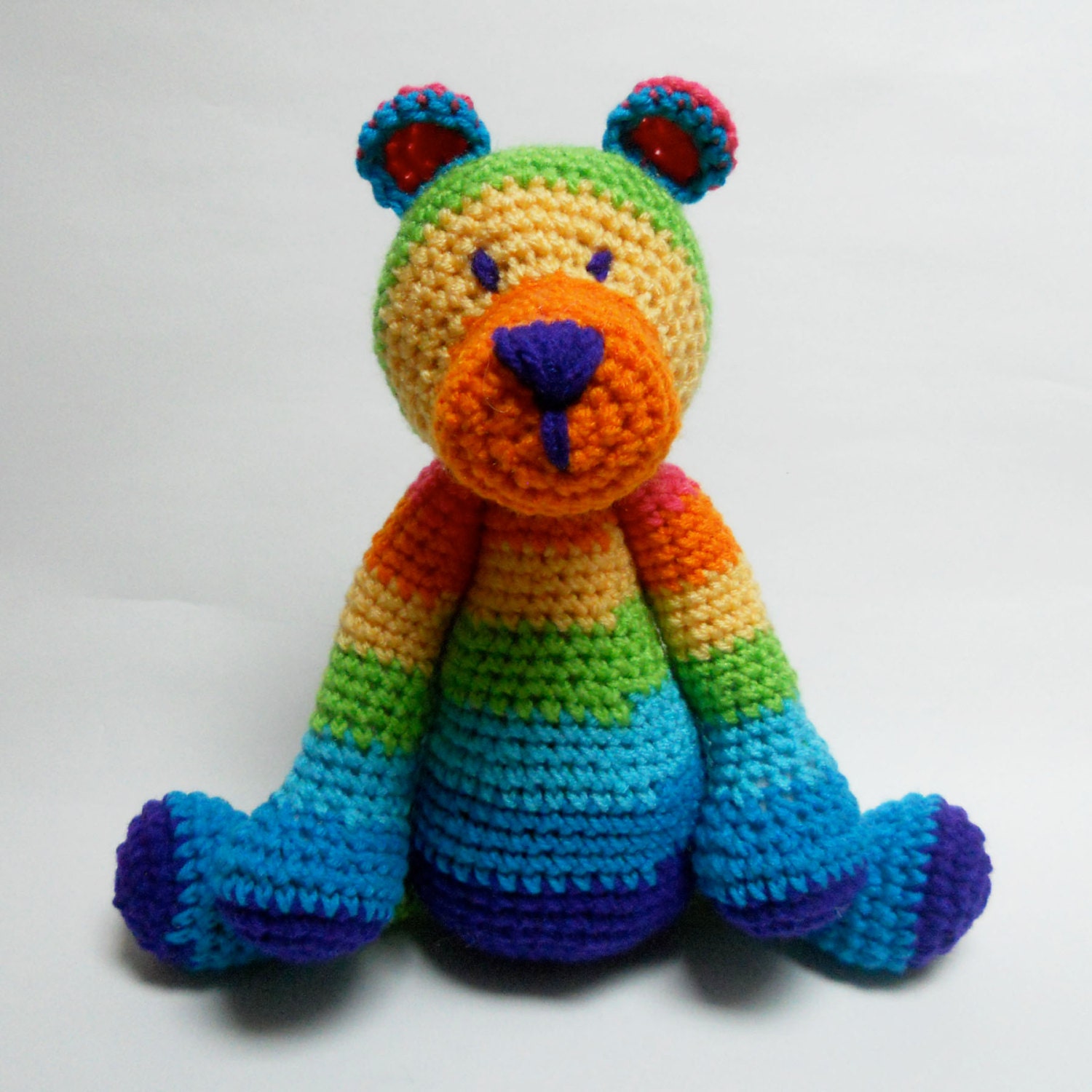 teddy rainbow