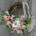 Spring Wreath, Easter Wreath, Spring Floral, Garden Wreath, Designer, Elegant Wedding