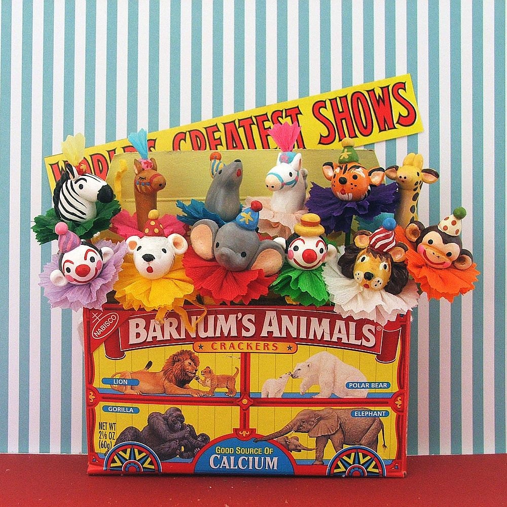 Circus/Carnival Cupcake Toppers