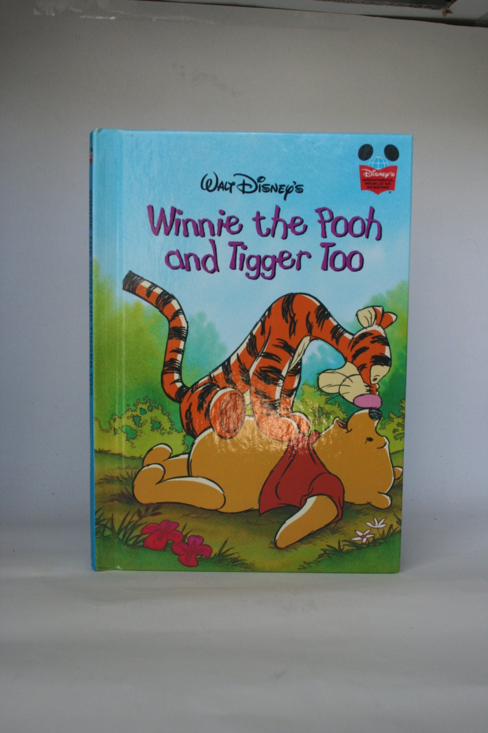 Winnie the Pooh and Tigger Too Notebook Handmade Disney