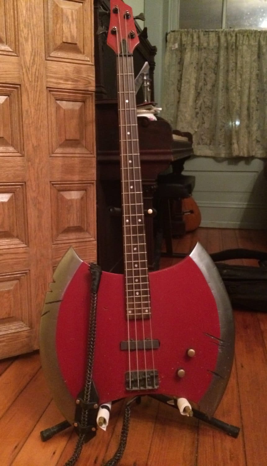 Adventure Time Marceline's Axe Bass Working Playable