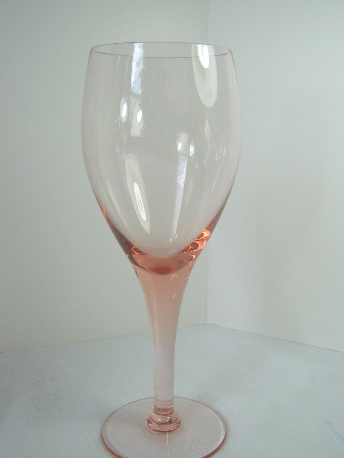 Vintage PINK WINE GLASSES Goblets Libbey By LavenderGardenCottag   Il Fullxfull.540718061 4u74 