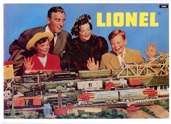 Vintage Lionel Train Catalog 1949 Model Railroad