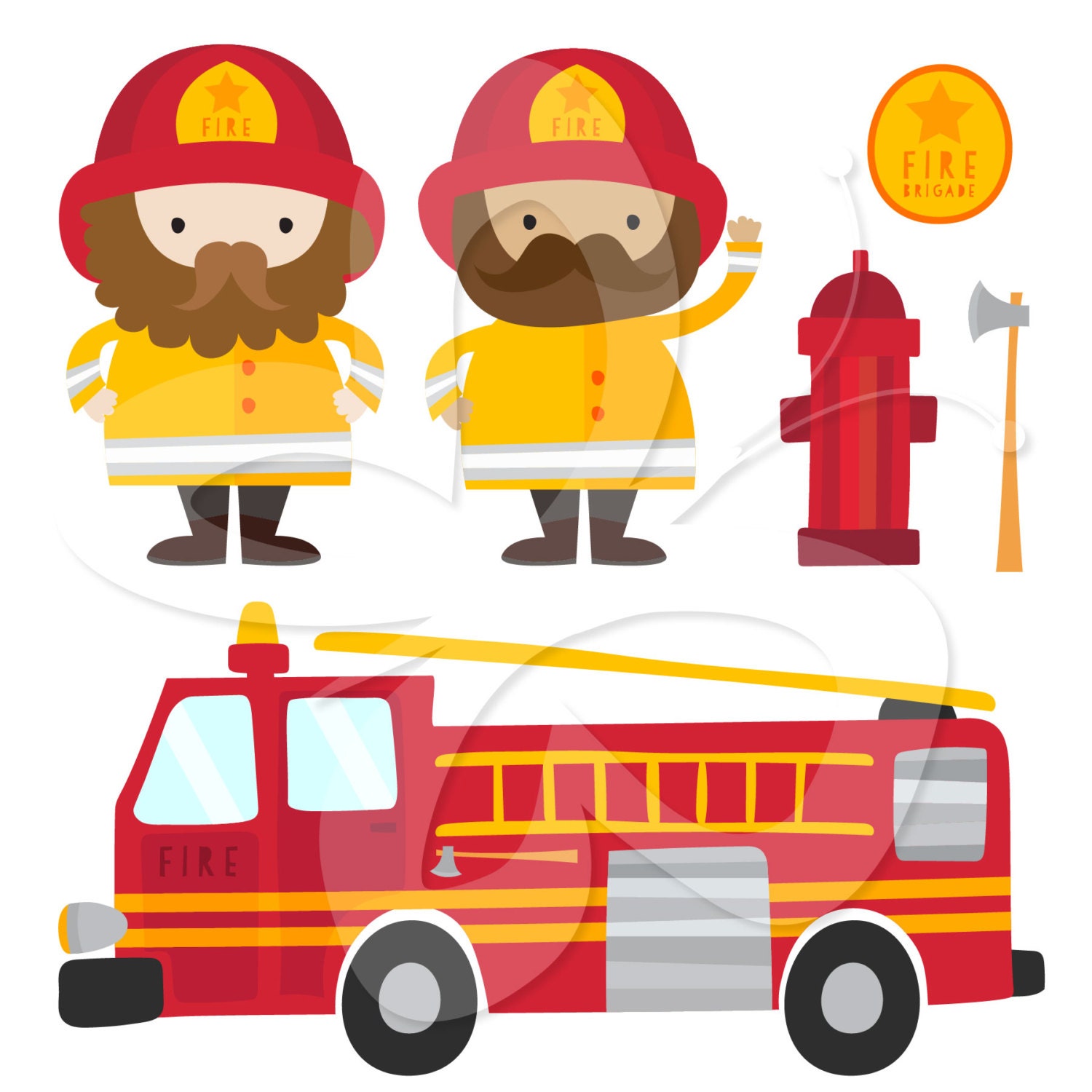 clipart fire engine - photo #24