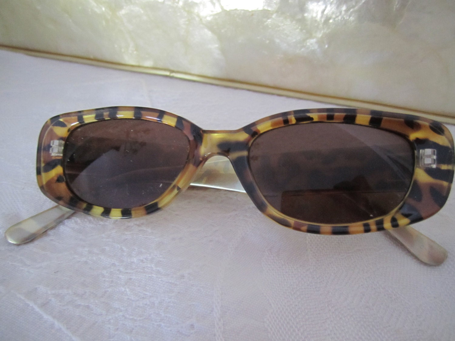 Vintage Childs Sunglasses Tortoise shell look children's
