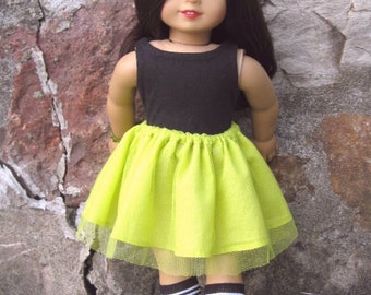 american girl doll skirt: sprite