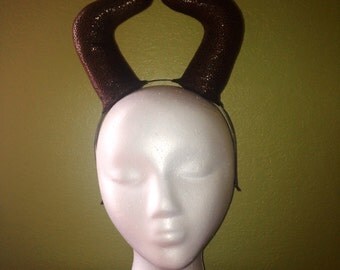 Brown Fairy Maleficent Horns