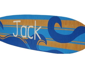 Surfboard Wall Art, Surf Decor, 4 f t Surf Board Sign, Personalized ...