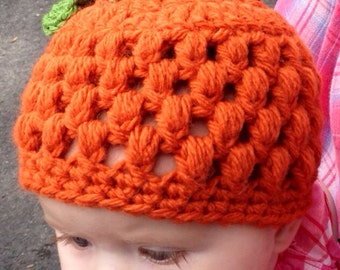 Baby Pumpkin Hat