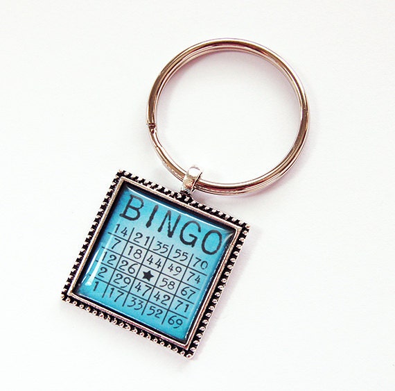 Bingo keychain Key chain keychain key ring Bingo by