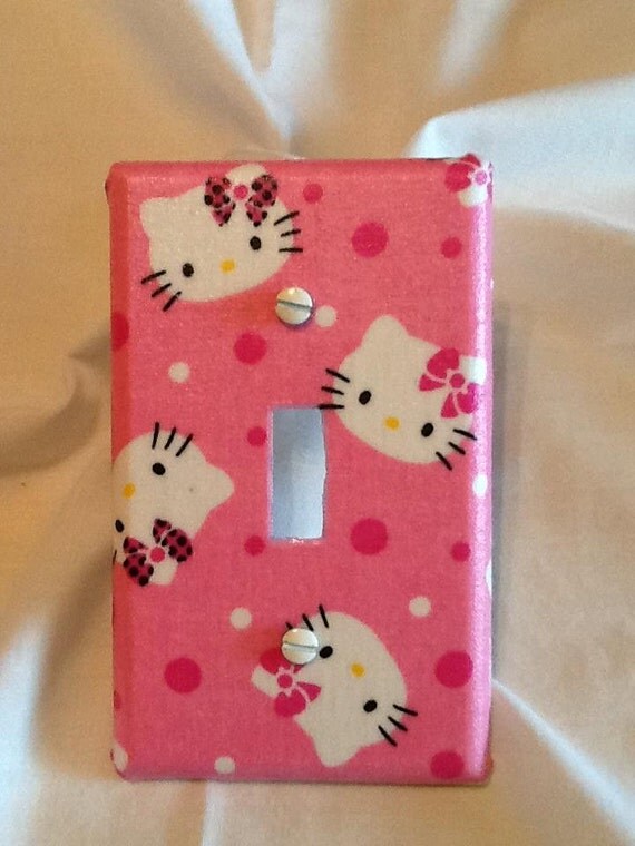 Items similar to Hello Kitty Light Switch  Cover on Etsy