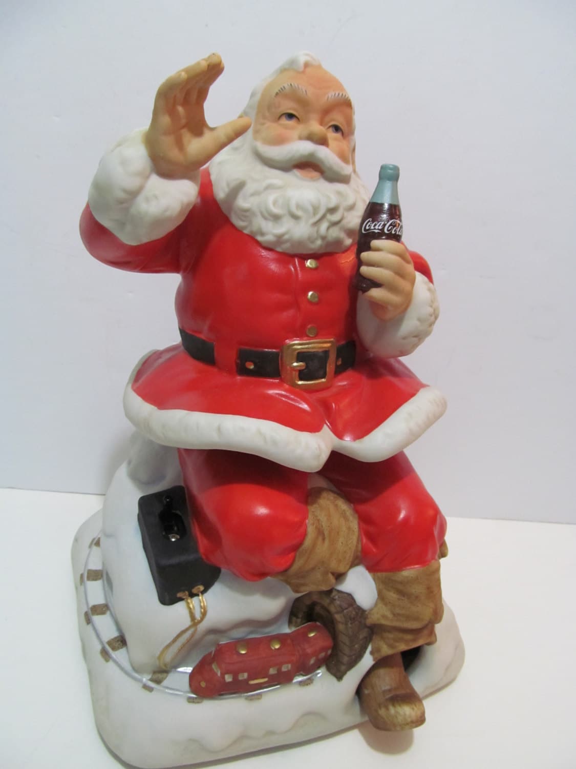 Vintage Coca Cola Santa 85