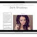 Dark Shadows- WordPress Theme