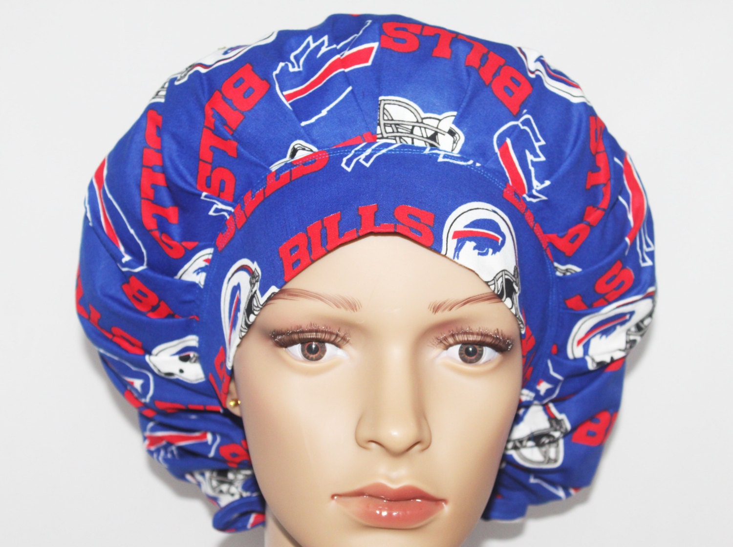 Bouffant Surgical Scrub Hat Buffalo Bills bouffant scrub