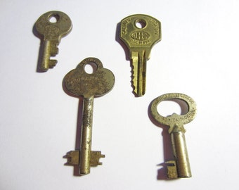 Antique Corbin Cabinet Keys // Antique Keys // Old Metal Keys // Vintage Key