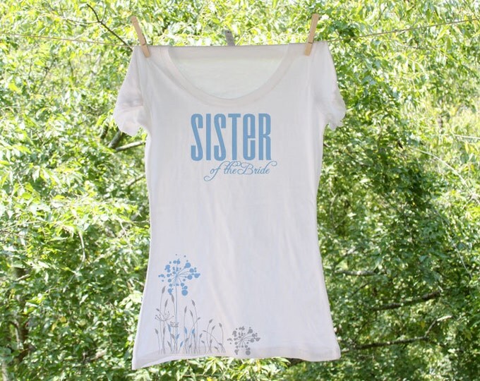 Classic Flower Sister of the Bride Tank or shirt - 20L