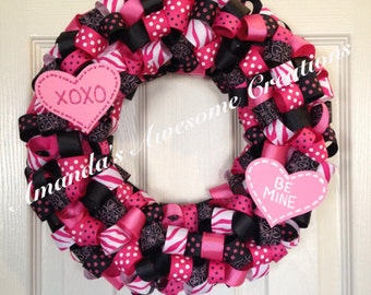 Be Mine Valentine Wreath
