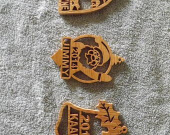 personalized christmas ornaments